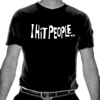 i hit people